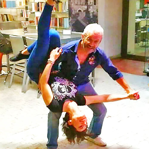 Maestro Giulio Bastianelli e Lily - corsi swing roma